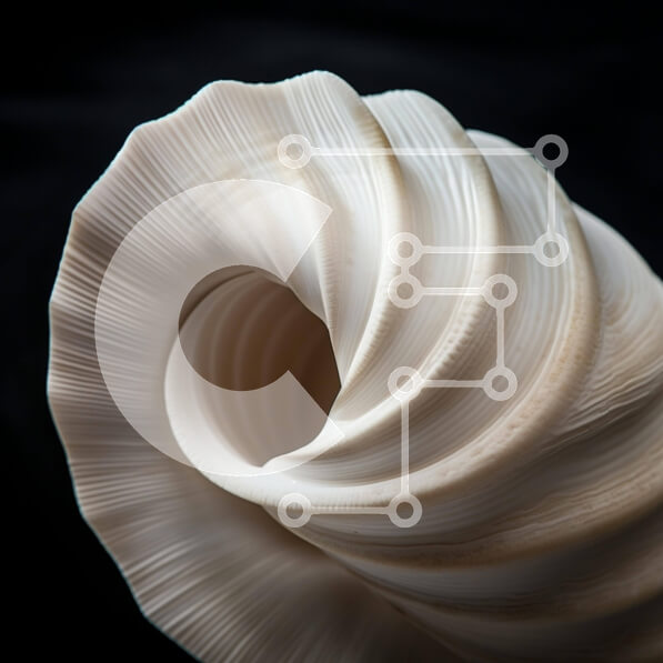 Intra Συλλεκτικό Ξύλινο Παζλ Plywood  4mm - Λευκό κέλυφος κόγχης Σε Ξύλινο Κουτί - Διαστάσεις: 10x10 cm – 25 κομμάτια