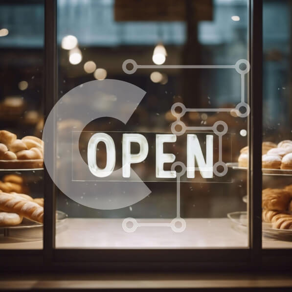 Σετ των 2 Intra Συλλεκτικό Ξύλινο Παζλ Plywood  4mm - Εμφάνιση παραθύρου αρτοποιείου Σε Ξύλινο Κουτί - Διαστάσεις: 10x10 cm – 25 κομμάτια