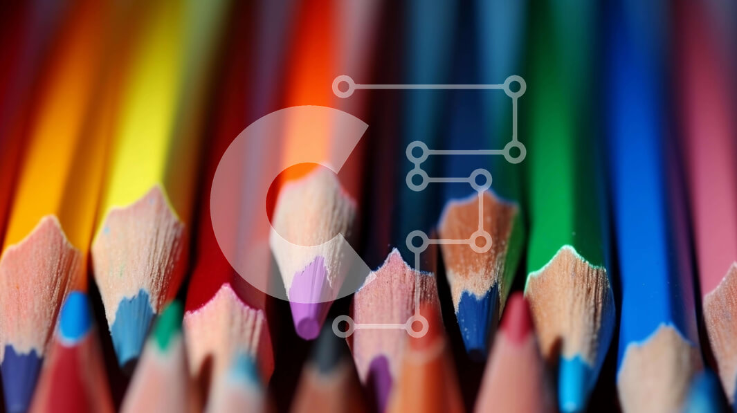 Intra Συλλεκτικό Ξύλινο Παζλ Plywood  4mm - Πολύχρωμα μολύβια σε διάφορα σχήματα και χρώματα Σε Ξύλινο Κουτί - Διαστάσεις: 10x10 cm – 25 κομμάτια