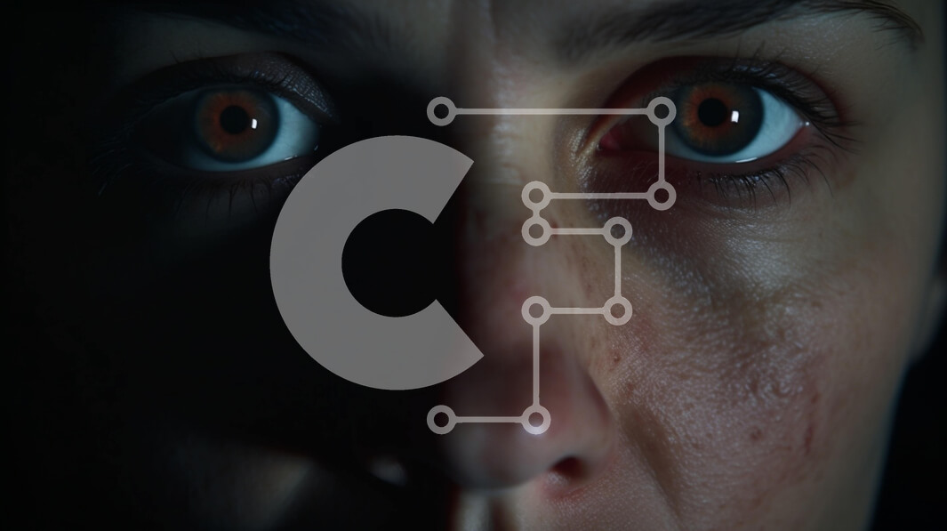 Intra Συλλεκτικό Ξύλινο Παζλ Plywood  4mm - Γυναίκα με σκούρα καστανά μάτια που δείχνουν συναισθηματική αγωνία Σε Ξύλινο Κουτί - Διαστάσεις Puzzle: 10x10 cm – 25 κομμάτια