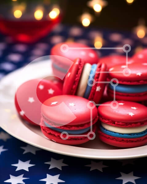 Σετ των 2 Intra Συλλεκτικό Ξύλινο Παζλ Plywood  4mm - Πατριωτικά αμυγδαλωτά με κόκκινο κρασί Σε Ξύλινο Κουτί - Διαστάσεις: 10x10 cm – 25 κομμάτια