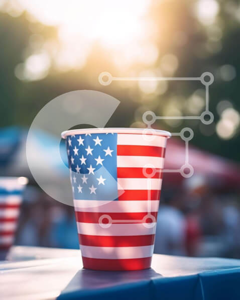 Intra Συλλεκτικό Ξύλινο Παζλ Plywood  4mm - Ομάδα ανθρώπων που απολαμβάνει τα ποτά σε εξωτερικούς χώρους Σε Ξύλινο Κουτί - Διαστάσεις Puzzle: 10x10 cm – 25 κομμάτια