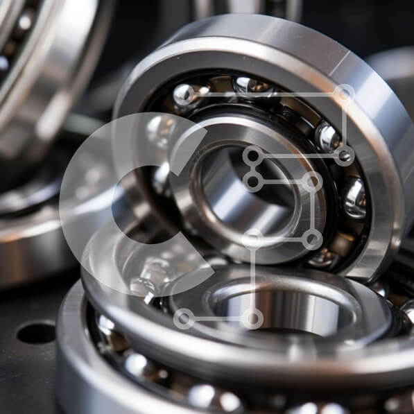 Intra Συλλεκτικό Ξύλινο Παζλ Plywood  4mm - Ρουλεμάν από ανοξείδωτο χάλυβα Σε Ξύλινο Κουτί - Διαστάσεις Puzzle: 10x10 cm – 25 κομμάτια