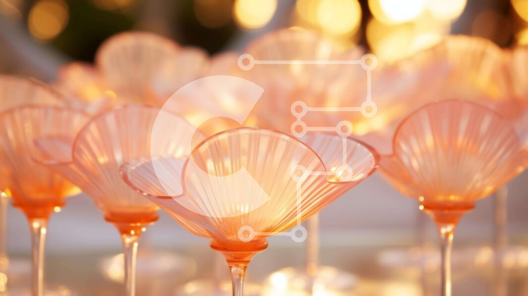 Intra Συλλεκτικό Ξύλινο Παζλ Plywood  4mm - Διακοσμημένα ποτήρια κρασιού και κηροπήγια Σε Ξύλινο Κουτί - Διαστάσεις Puzzle: 10x10 cm – 25 κομμάτια