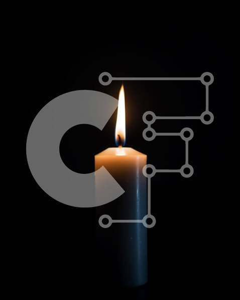 Intra Συλλεκτικό Ξύλινο Παζλ Plywood  4mm - Μονό λευκό κερί φωτισμένο στο σκοτάδι Σε Ξύλινο Κουτί - Διαστάσεις Puzzle: 10x10 cm – 25 κομμάτια