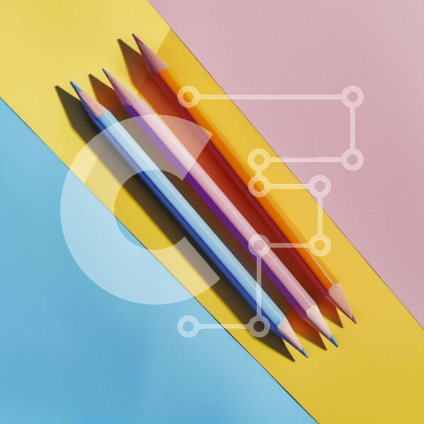 Intra Συλλεκτικό Ξύλινο Παζλ Plywood  4mm - Πολύχρωμα στοιβαγμένα μολύβια Σε Ξύλινο Κουτί - Διαστάσεις: 10x10 cm – 25 κομμάτια