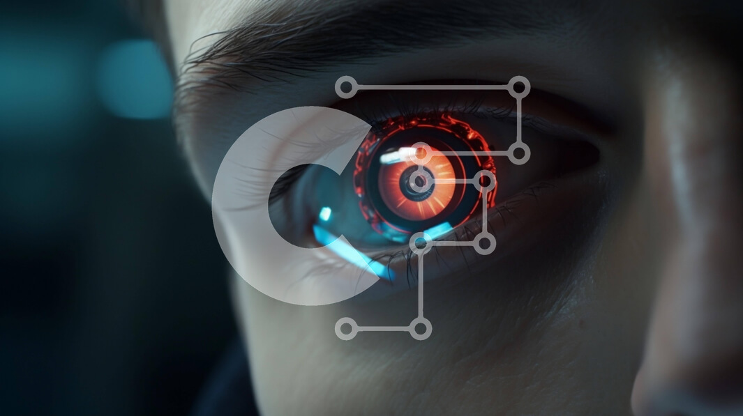 Intra Συλλεκτικό Ξύλινο Παζλ Plywood  4mm - Ανδρικό μάτι που φωτίζεται με κόκκινα και πράσινα φώτα LED Σε Ξύλινο Κουτί - Διαστάσεις Puzzle: 10x10 cm – 25 κομμάτια