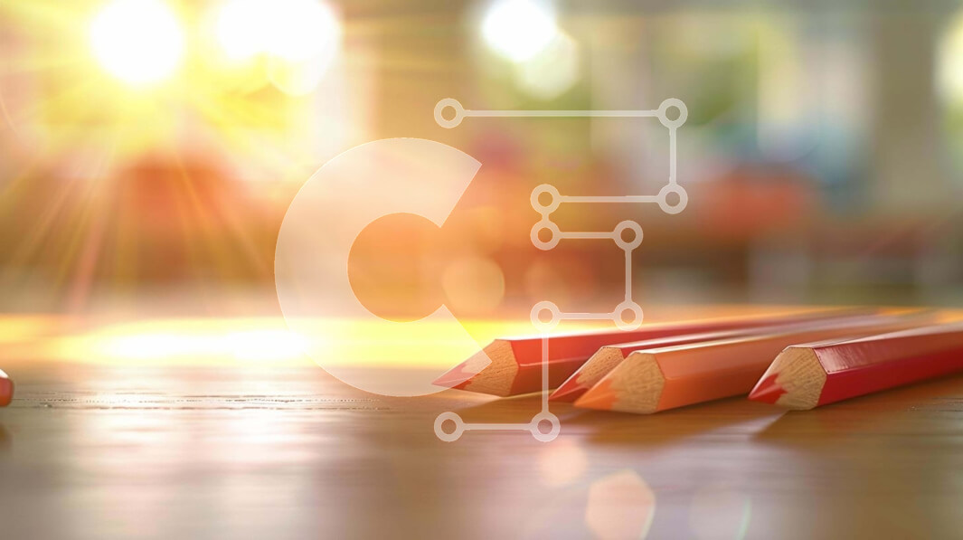 Intra Συλλεκτικό Ξύλινο Παζλ Plywood  4mm - Τρία κόκκινα μολύβια σε ξύλινο τραπέζι Σε Ξύλινο Κουτί - Διαστάσεις: 10x10 cm – 25 κομμάτια