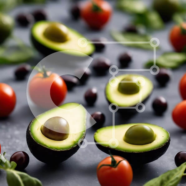 Σετ των 2 Intra Συλλεκτικό Ξύλινο Παζλ Plywood  4mm - Εμφάνιση ποικιλίας φρούτων και λαχανικών Σε Ξύλινο Κουτί - Διαστάσεις: 10x10 cm – 25 κομμάτια