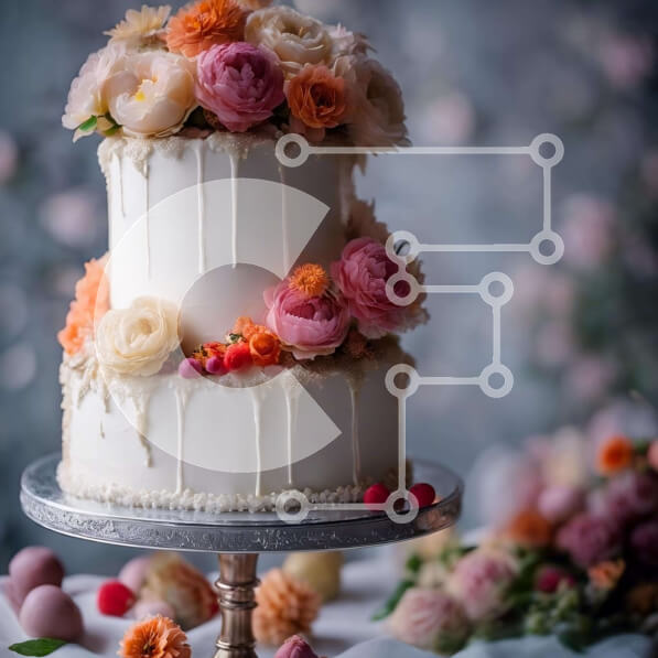 Σετ των 2 Intra Συλλεκτικό Ξύλινο Παζλ Plywood  4mm - Πολυτελής τούρτα τριών επιπέδων Σε Ξύλινο Κουτί - Διαστάσεις: 10x10 cm – 25 κομμάτια