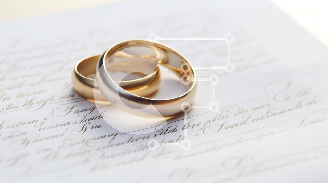 Intra Συλλεκτικό Ξύλινο Παζλ Plywood  4mm - Χρυσές βέρες στοιβαγμένες σε χαρτί Σε Ξύλινο Κουτί - Διαστάσεις Puzzle: 10x10 cm – 25 κομμάτια