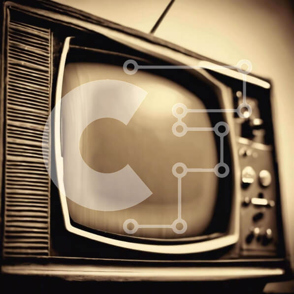 Intra Συλλεκτικό Ξύλινο Παζλ Plywood  4mm - Παλιά τηλεόραση σε άθλια κατάσταση Σε Ξύλινο Κουτί - Διαστάσεις: 10x10 cm – 25 κομμάτια