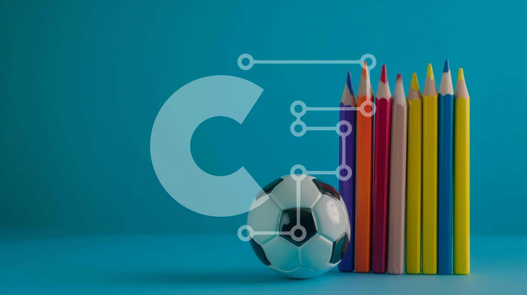 Intra Συλλεκτικό Ξύλινο Παζλ Plywood  4mm - Πολύχρωμα καλλιτεχνικά εργαλεία και μπάλα ποδοσφαίρου Σε Ξύλινο Κουτί - Διαστάσεις: 10x10 cm – 25 κομμάτια