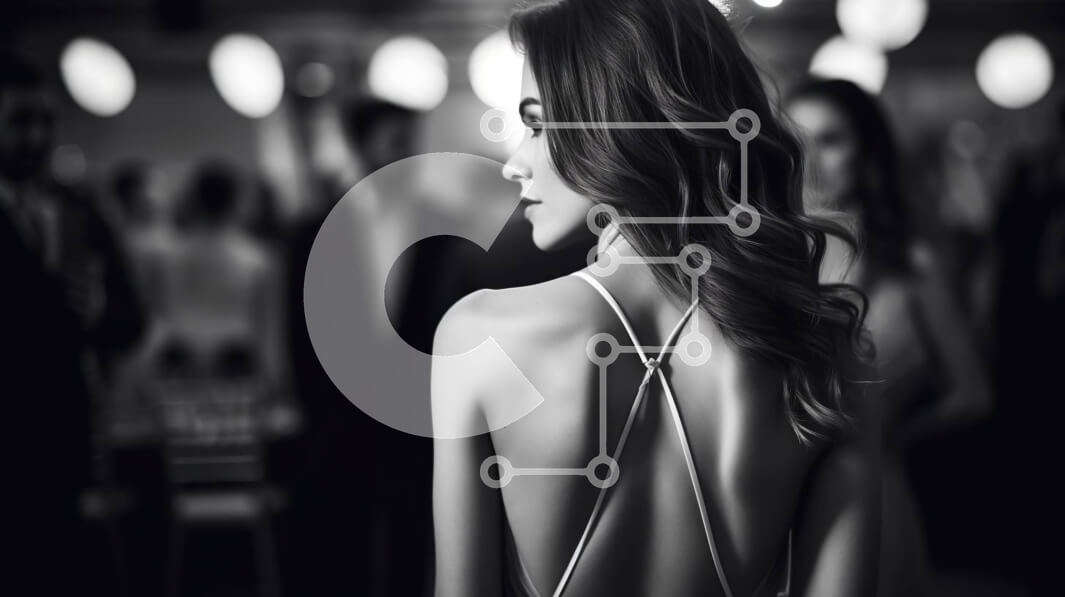 Intra Συλλεκτικό Ξύλινο Παζλ Plywood  4mm - Κομψή γυναίκα με επίσημη ενδυμασία Σε Ξύλινο Κουτί - Διαστάσεις Puzzle: 10x10 cm – 25 κομμάτια