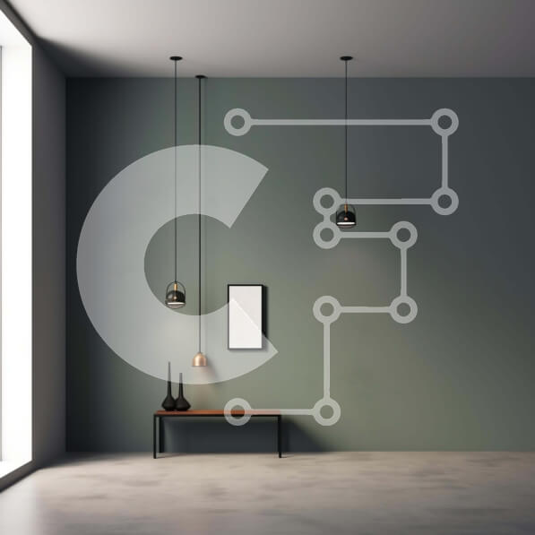 Intra Συλλεκτικό Ξύλινο Παζλ Plywood  4mm - Άδειο δωμάτιο με πράσινους τοίχους και φυσικό φως Σε Ξύλινο Κουτί - Διαστάσεις Puzzle: 10x10 cm – 25 κομμάτια