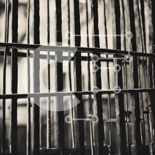 Intra Συλλεκτικό Ξύλινο Παζλ Plywood  4mm - Άδειο κλουβί με μεταλλικές ράβδους Σε Ξύλινο Κουτί - Διαστάσεις: 10x10 cm – 25 κομμάτια