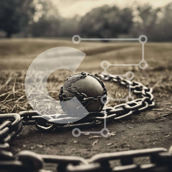 Intra Συλλεκτικό Ξύλινο Παζλ Plywood  4mm - Αλυσοδεμένη μπάλα Σε Ξύλινο Κουτί - Διαστάσεις: 10x10 cm – 25 κομμάτια