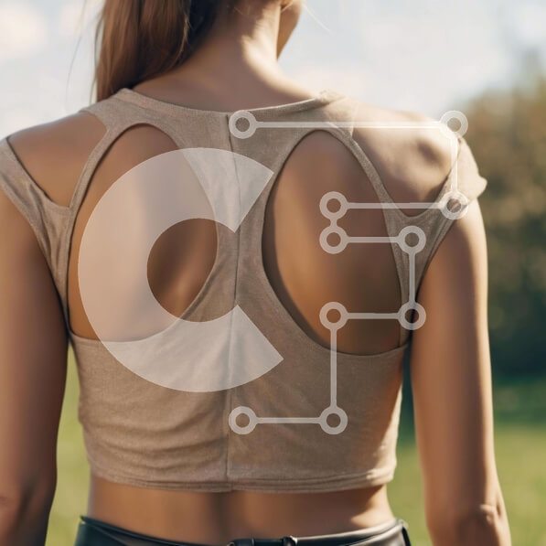 Intra Συλλεκτικό Ξύλινο Παζλ Plywood  4mm - Γυναίκα που στέκεται στο γρασίδι με τα πουλιά να πετούν τριγύρω Σε Ξύλινο Κουτί - Διαστάσεις: 10x10 cm – 25 κομμάτια