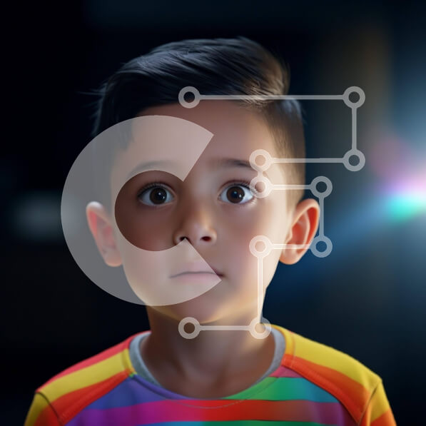 Intra Συλλεκτικό Ξύλινο Παζλ Plywood  4mm - Νεαρό αγόρι στο σκοτάδι Σε Ξύλινο Κουτί - Διαστάσεις Puzzle: 10x10 cm – 25 κομμάτια