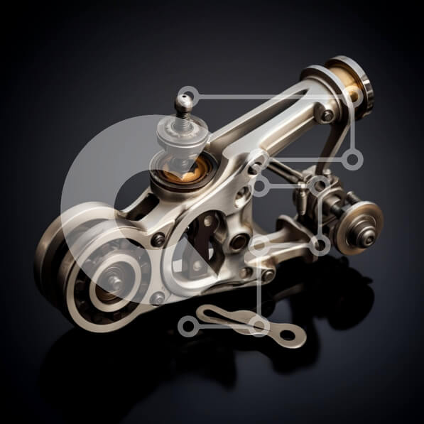 Intra Συλλεκτικό Ξύλινο Παζλ Plywood  4mm - Βιομηχανική Μεταλλική Συσκευή Σε Ξύλινο Κουτί - Διαστάσεις Puzzle: 10x10 cm – 25 κομμάτια