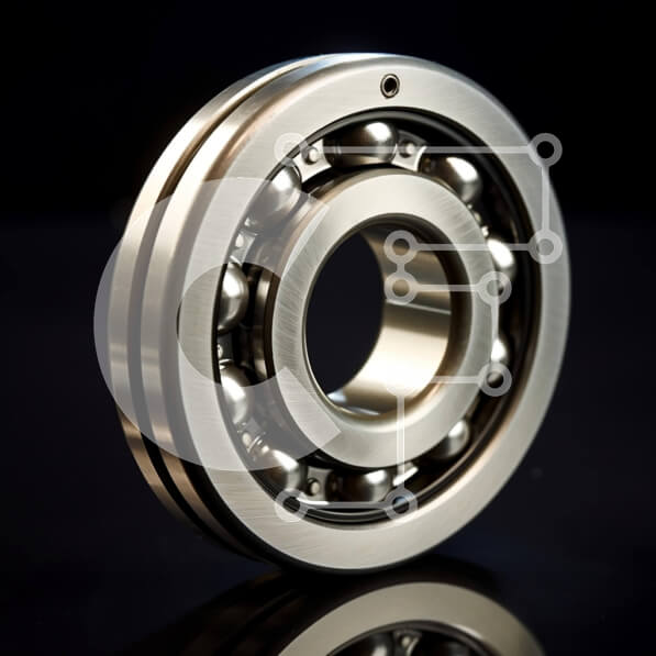 Intra Συλλεκτικό Ξύλινο Παζλ Plywood  4mm - Ρουλεμάν από ανοξείδωτο χάλυβα σε βιομηχανικό περιβάλλον Σε Ξύλινο Κουτί - Διαστάσεις Puzzle: 10x10 cm – 25 κομμάτια