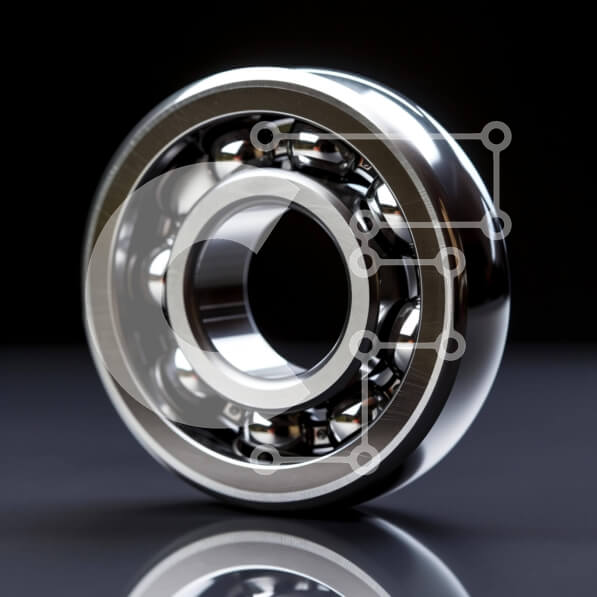 Intra Συλλεκτικό Ξύλινο Παζλ Plywood  4mm - Ρουλεμάν από ανοξείδωτο ατσάλι Σε Ξύλινο Κουτί - Διαστάσεις: 10x10 cm – 25 κομμάτια