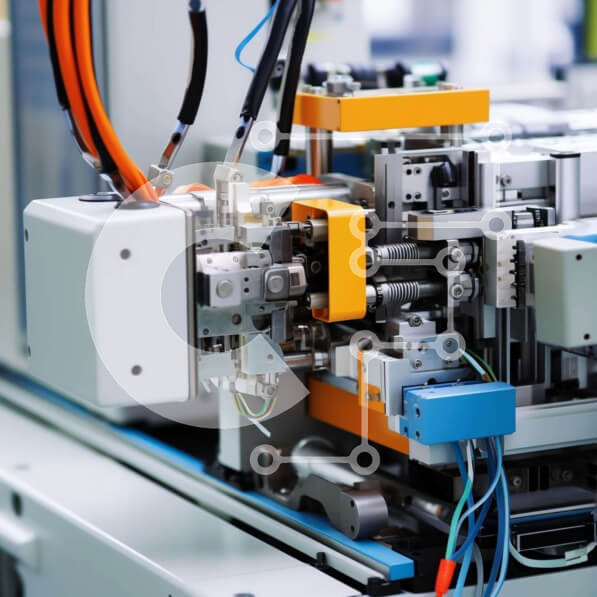 Intra Συλλεκτικό Ξύλινο Παζλ Plywood  4mm - Βιομηχανική Μηχανή Παραγωγής Πλαστικών Ανταλλακτικών Σε Ξύλινο Κουτί - Διαστάσεις Puzzle: 10x10 cm – 25 κομμάτια