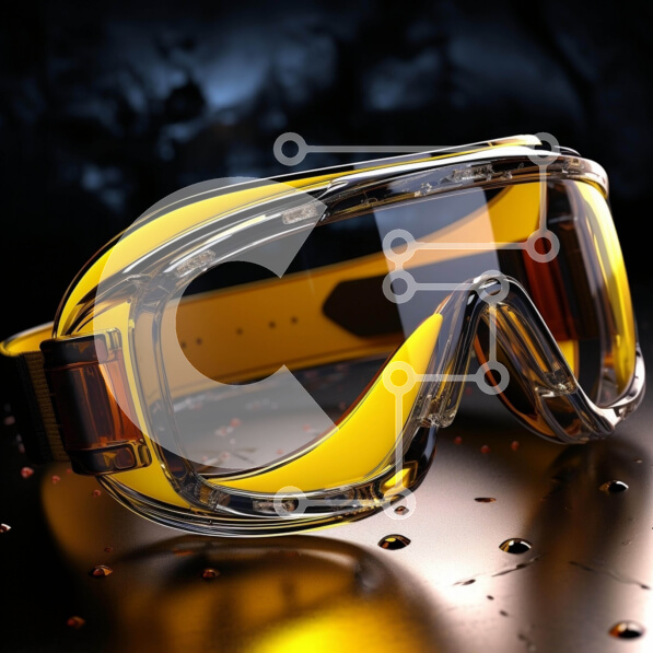 Intra Συλλεκτικό Ξύλινο Παζλ Plywood  4mm - Κίτρινα γυαλιά στις σταγόνες νερού Σε Ξύλινο Κουτί - Διαστάσεις: 10x10 cm – 25 κομμάτια