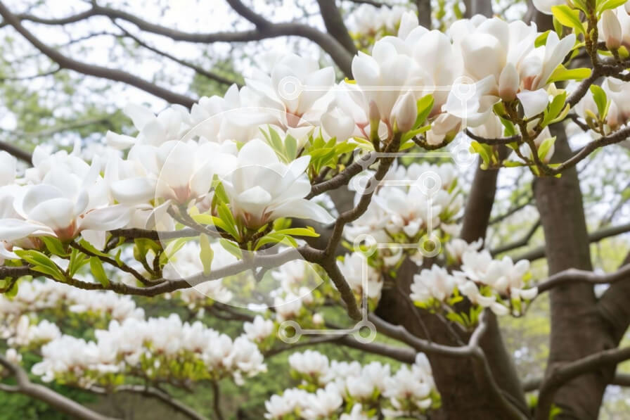 Intra Συλλεκτικό Ξύλινο Παζλ Plywood  4mm - Ανοιξιάτικα άνθη σε έναν Βοτανικό Κήπο Σε Ξύλινο Κουτί - Διαστάσεις: 10x10 cm – 25 κομμάτια