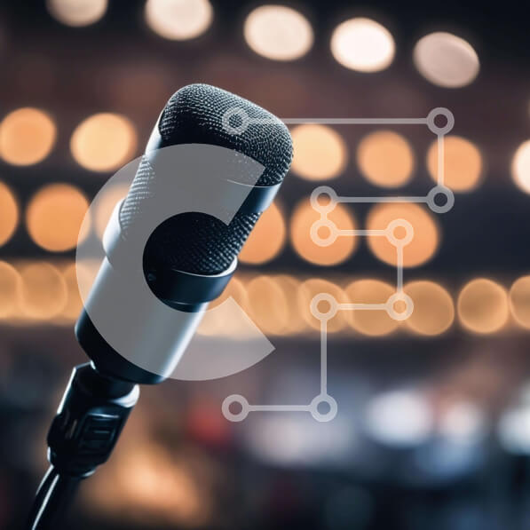 Intra Συλλεκτικό Ξύλινο Παζλ Plywood  4mm - Μικρόφωνο με Φώτα Περιβάλλοντος Σε Ξύλινο Κουτί - Διαστάσεις: 10x10 cm – 25 κομμάτια