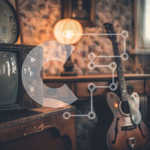 Intra Συλλεκτικό Ξύλινο Παζλ Plywood  4mm - Vintage διακόσμηση δωματίου Σε Ξύλινο Κουτί - Διαστάσεις Puzzle: 10x10 cm – 25 κομμάτια