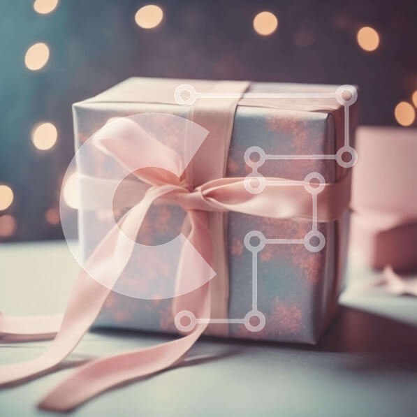 Intra Συλλεκτικό Ξύλινο Παζλ Plywood  4mm - Ροζ Κουτί δώρου για ειδικές περιστάσεις Σε Ξύλινο Κουτί - Διαστάσεις: 10x10 cm – 25 κομμάτια