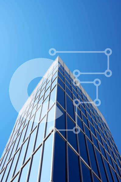 Intra Συλλεκτικό Ξύλινο Παζλ Plywood  4mm - Γυάλινο κτίριο με θέα στον ουρανό Σε Ξύλινο Κουτί - Διαστάσεις Puzzle: 10x10 cm – 25 κομμάτια