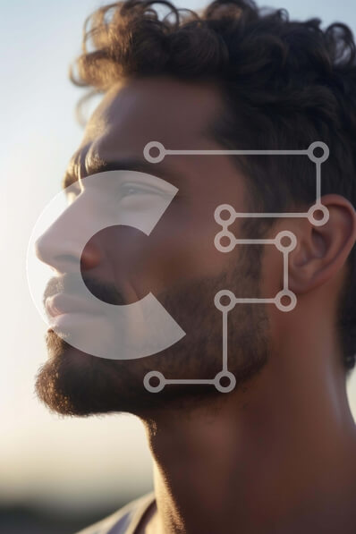 Intra Συλλεκτικό Ξύλινο Παζλ Plywood  4mm - Άνθρωπος που στοχάζεται Σε Ξύλινο Κουτί - Διαστάσεις Puzzle: 10x10 cm – 25 κομμάτια