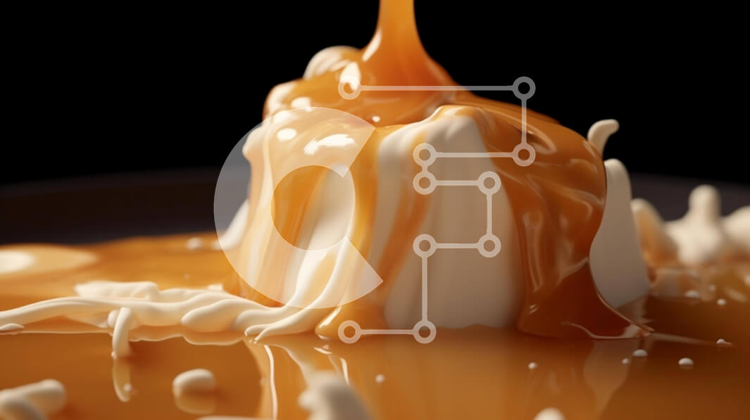 Σετ των 2 Intra Συλλεκτικό Ξύλινο Παζλ Plywood  4mm - Επιδόρπιο περιχυμένο σε σάλτσα καραμέλας Σε Ξύλινο Κουτί - Διαστάσεις: 10x10 cm – 25 κομμάτια