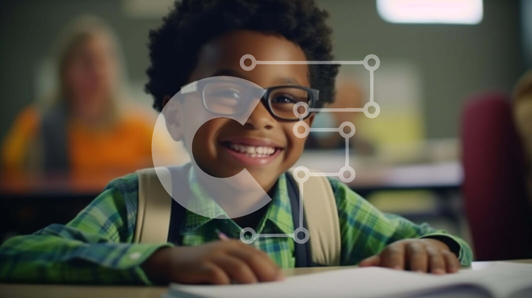 Intra Συλλεκτικό Ξύλινο Παζλ Plywood  4mm - Νεαρό αγόρι που γράφει στο γραφείο Σε Ξύλινο Κουτί - Διαστάσεις Puzzle: 10x10 cm – 25 κομμάτια