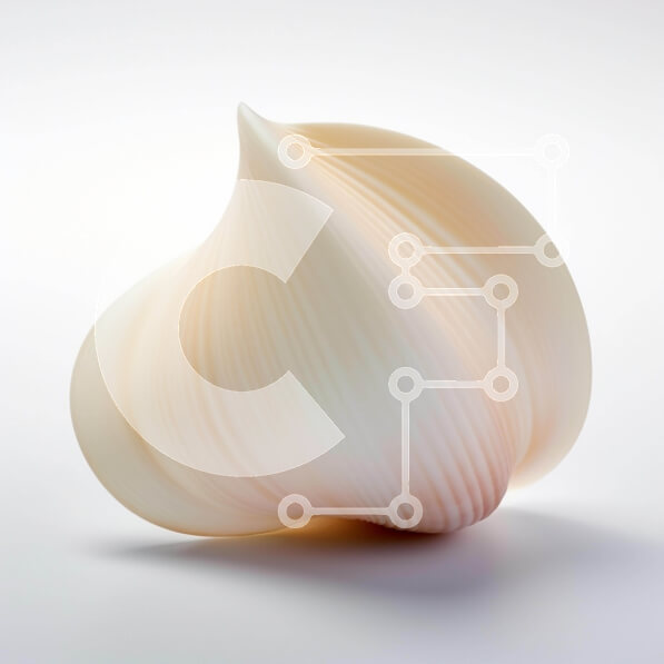 Σετ των 2 Intra Συλλεκτικό Ξύλινο Παζλ Plywood  4mm - Μονό λευκό σκόρδο Σε Ξύλινο Κουτί - Διαστάσεις: 10x10 cm – 25 κομμάτια