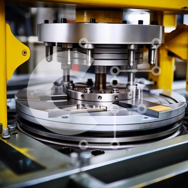 Intra Συλλεκτικό Ξύλινο Παζλ Plywood  4mm - Μηχανή κατασκευής μεταλλικών εξαρτημάτων Σε Ξύλινο Κουτί - Διαστάσεις Puzzle: 10x10 cm – 25 κομμάτια