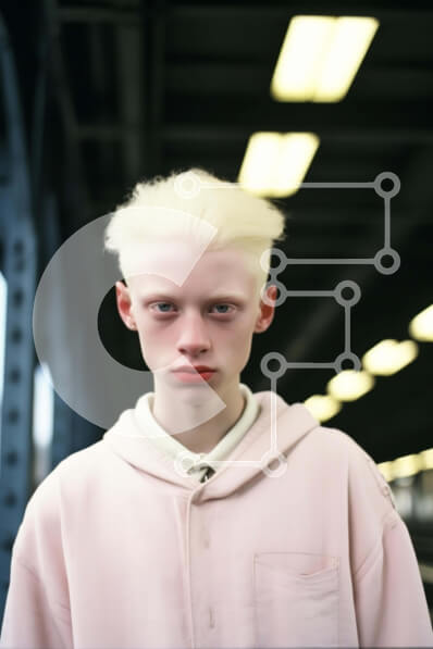 Intra Συλλεκτικό Ξύλινο Παζλ Plywood  4mm - Νεαρός άνδρας στο σταθμό του μετρό Σε Ξύλινο Κουτί - Διαστάσεις Puzzle: 10x10 cm – 25 κομμάτια