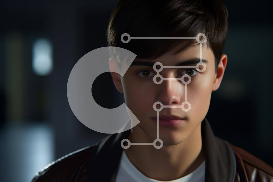 Intra Συλλεκτικό Ξύλινο Παζλ Plywood  4mm - Νεαρός άνδρας σε ένα άδειο δωμάτιο Σε Ξύλινο Κουτί - Διαστάσεις Puzzle: 10x10 cm – 25 κομμάτια