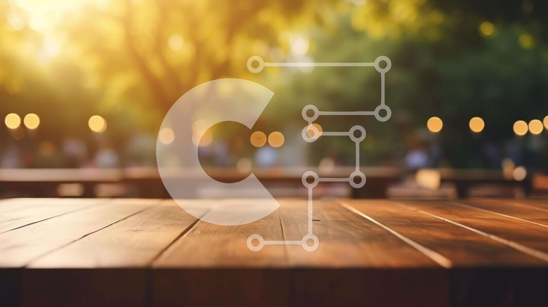 Intra Συλλεκτικό Ξύλινο Παζλ Plywood  4mm - Ξύλινο τραπέζι εξωτερικού χώρου με ανθρώπους σε πάρκο Σε Ξύλινο Κουτί - Διαστάσεις Puzzle: 10x10 cm – 25 κομμάτια