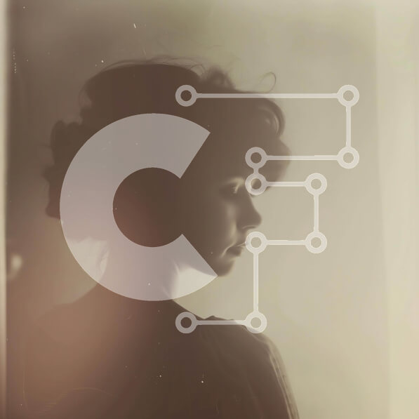 Intra Συλλεκτικό Ξύλινο Παζλ Plywood  4mm - Μυστηριώδης γυναίκα στις σκιές Σε Ξύλινο Κουτί - Διαστάσεις Puzzle: 10x10 cm – 25 κομμάτια