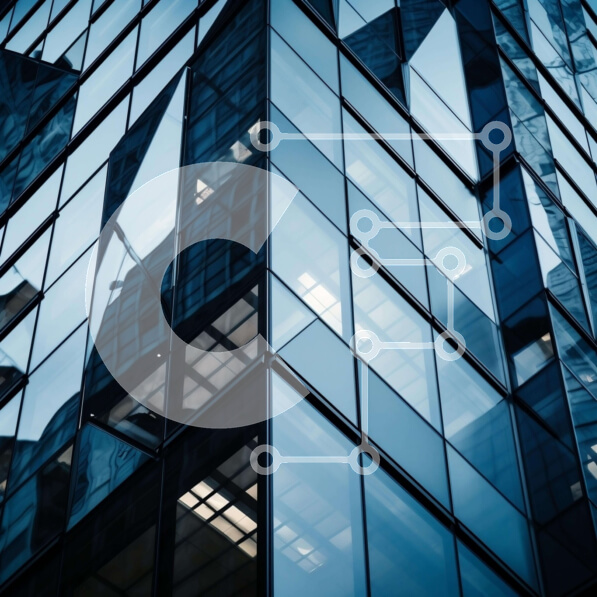 Intra Συλλεκτικό Ξύλινο Παζλ Plywood  4mm - Σύγχρονο γυάλινο κτίριο γραφείων Σε Ξύλινο Κουτί - Διαστάσεις Puzzle: 10x10 cm – 25 κομμάτια