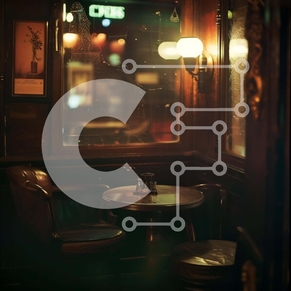 Intra Συλλεκτικό Ξύλινο Παζλ Plywood  4mm - Άνετη τραπεζαρία με κερί και μπουκάλια Σε Ξύλινο Κουτί - Διαστάσεις Puzzle: 10x10 cm – 25 κομμάτια