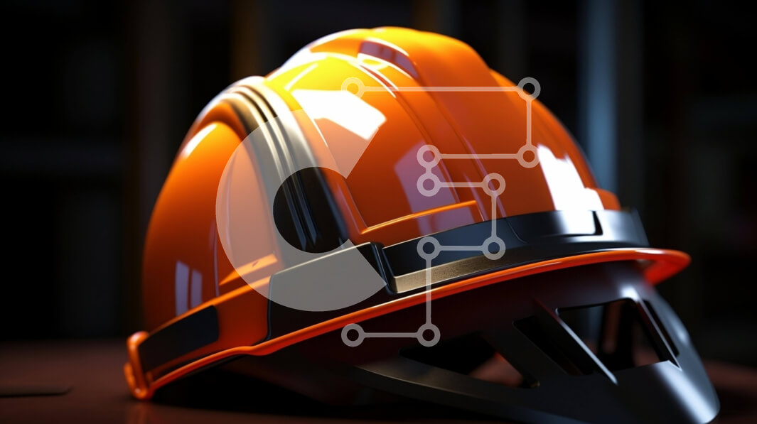 Intra Συλλεκτικό Ξύλινο Παζλ Plywood  4mm - Πορτοκαλί Σκληρό Καπέλο για Κατασκευή ή Βιομηχανική Χρήση Σε Ξύλινο Κουτί - Διαστάσεις Puzzle: 10x10 cm – 25 κομμάτια