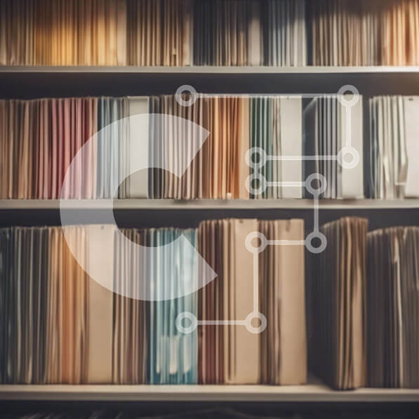 Intra Συλλεκτικό Ξύλινο Παζλ Plywood  4mm - Συλλογή Diverse Library Σε Ξύλινο Κουτί - Διαστάσεις Puzzle: 10x10 cm – 25 κομμάτια