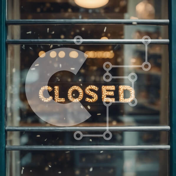 Intra Συλλεκτικό Ξύλινο Παζλ Plywood  4mm - Κλειστό παράθυρο εισόδου της άδειας βιτρίνας Σε Ξύλινο Κουτί - Διαστάσεις Puzzle: 10x10 cm – 25 κομμάτια