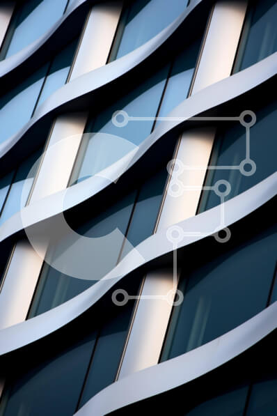 Intra Συλλεκτικό Ξύλινο Παζλ Plywood  4mm - Μοντέρνο κτίριο με κυματιστά τζάμια Σε Ξύλινο Κουτί - Διαστάσεις Puzzle: 10x10 cm – 25 κομμάτια