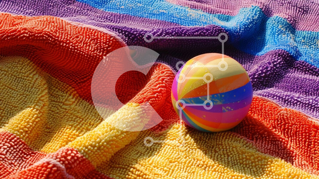 Intra Συλλεκτικό Ξύλινο Παζλ Plywood  4mm - Ζωντανό πασχαλινό αυγό σε πορτοκαλί πετσέτα Σε Ξύλινο Κουτί - Διαστάσεις Puzzle: 10x10 cm – 25 κομμάτια