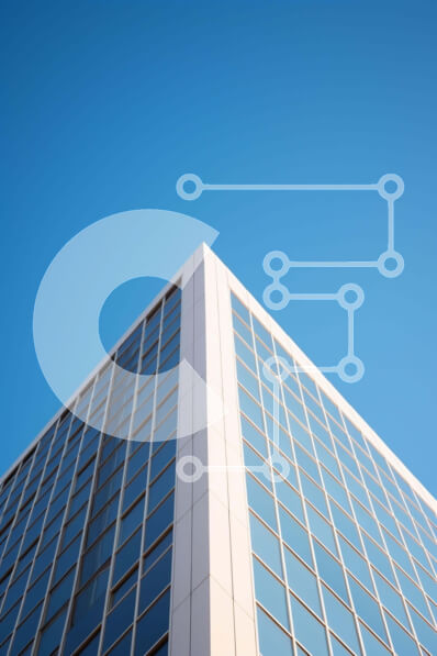 Intra Συλλεκτικό Ξύλινο Παζλ Plywood  4mm - Μοντέρνο κτίριο με μεγάλα παράθυρα Σε Ξύλινο Κουτί - Διαστάσεις Puzzle: 10x10 cm – 25 κομμάτια